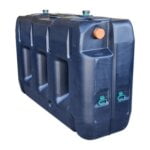 Bovengrondse septic tank kunststof van 3000 liter