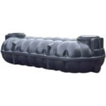 Platte kunststof septic tank - 10.000 liter